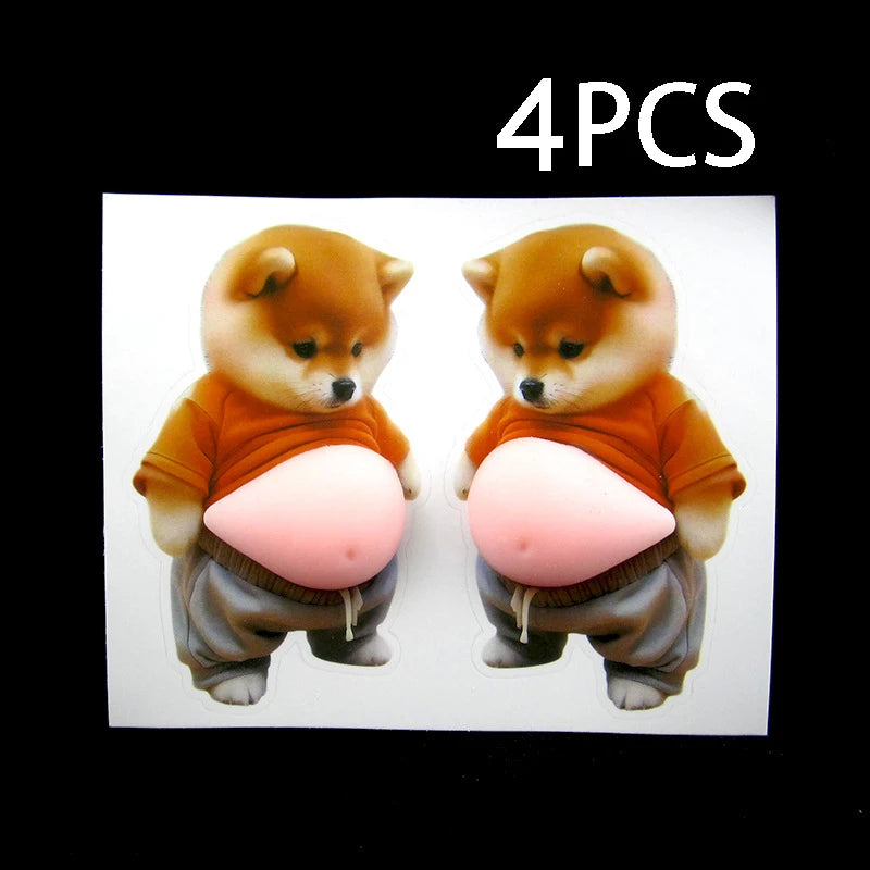 Cute Squishy Animal Pad – Stick Anywhere, Protect Everything