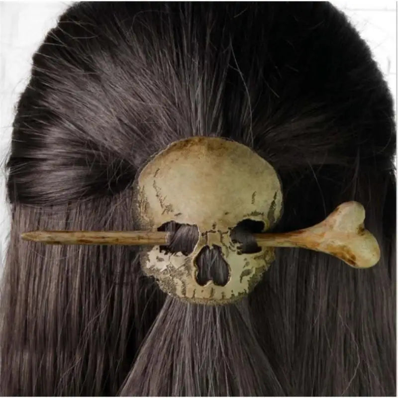 Dark Crown Skull Clip