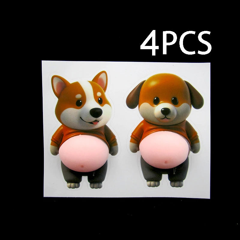 Cute Squishy Animal Pad – Stick Anywhere, Protect Everything