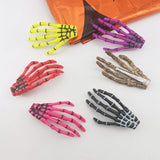 Skeleton Hands Hair Clips