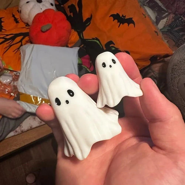 Funny Middle Finger Ghost Figurine