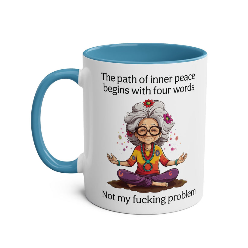 "Inner Peace" Rude Mug