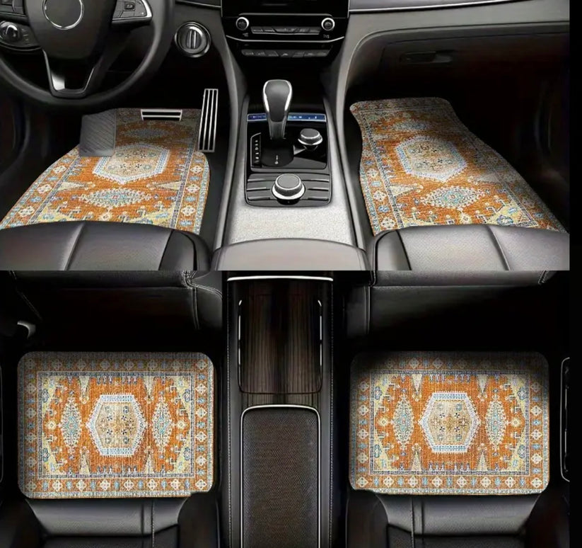 Persian Car Mat (Pack of 4)