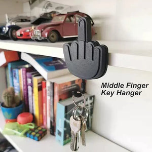 "Middle Finger" Key Holder