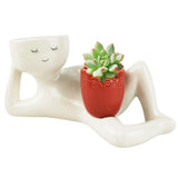 Funny Planter Pots with Drainage Hole