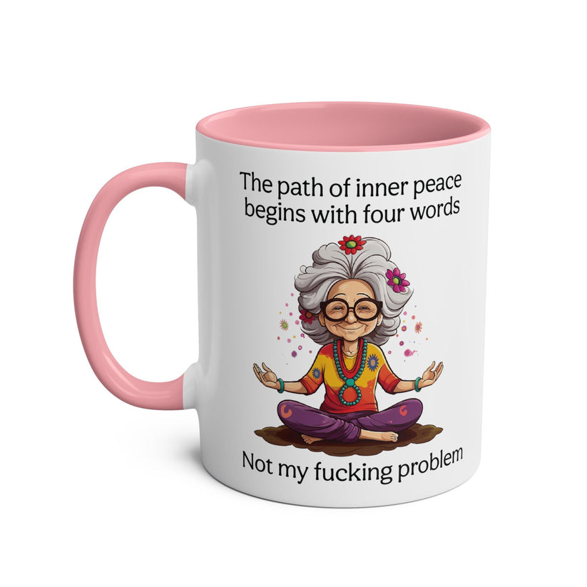 "Inner Peace" Rude Mug