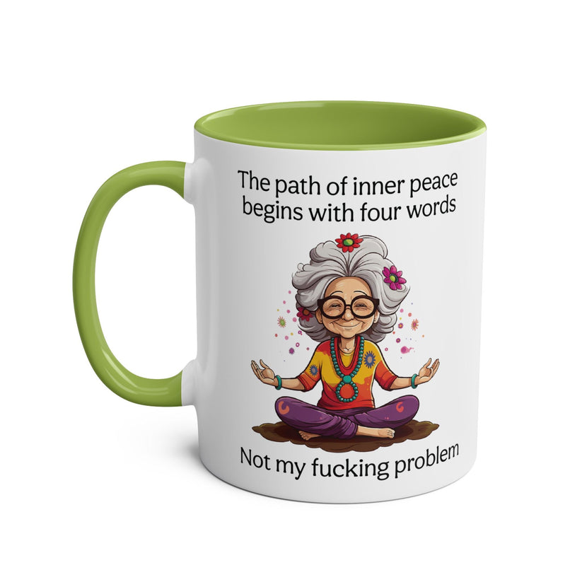 "Inner Peace" Rude Mug