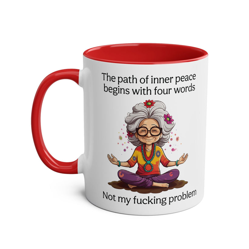"Inner Peace" Rude Mug