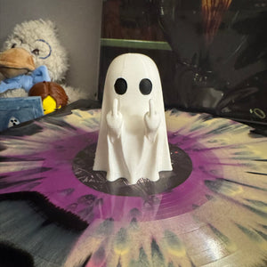 Funny Middle Finger Ghost Figurine