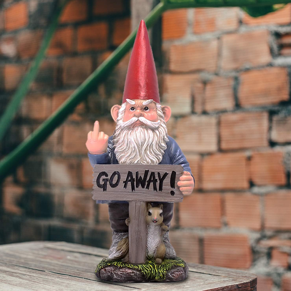 The Rude Gnome “Go Away!” Edition